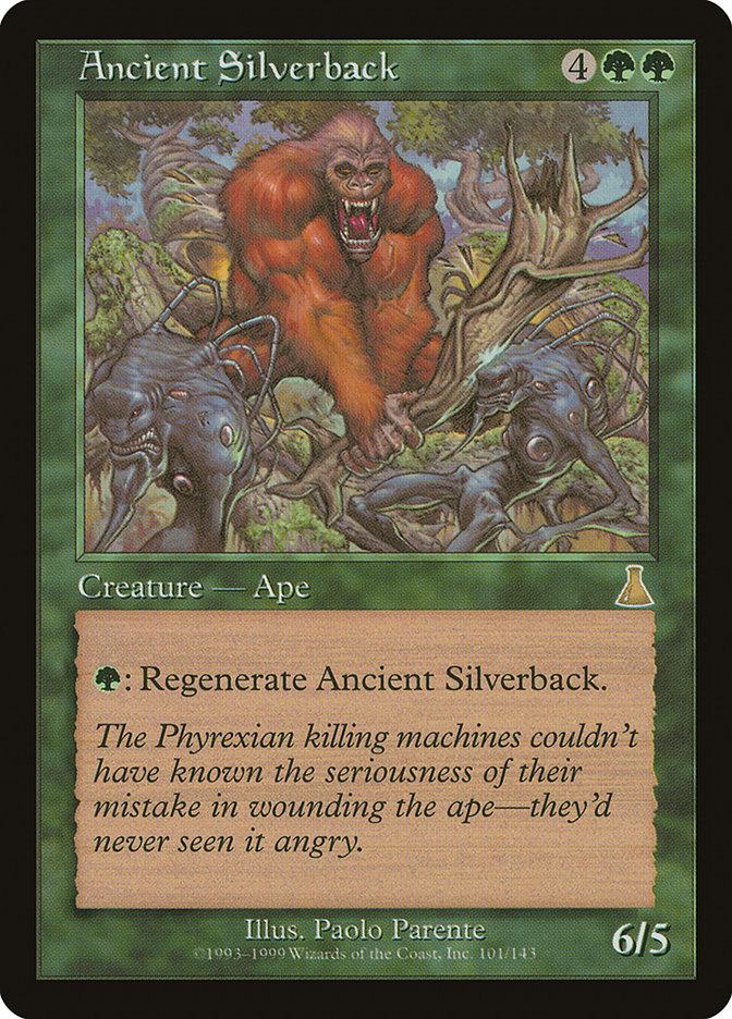 Ancient Silverback [Urza's Destiny] | Dragon's Lair Comics and Fantasy Houston TX