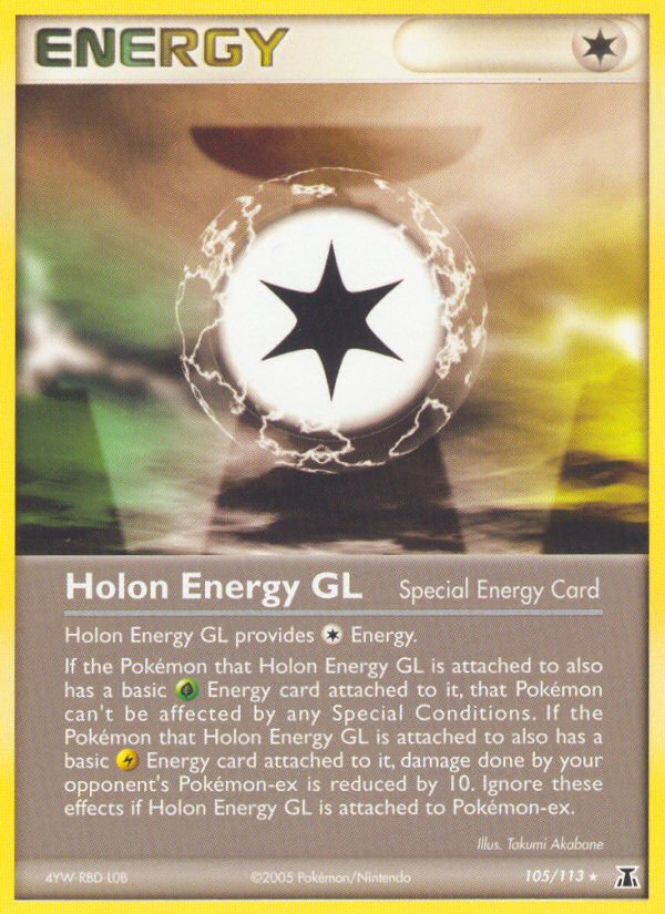 Holon Energy GL (105/113) [EX: Delta Species] | Dragon's Lair Comics and Fantasy Houston TX