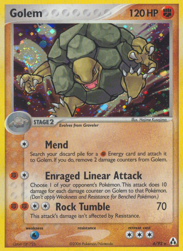 Golem (6/92) [EX: Legend Maker] | Dragon's Lair Comics and Fantasy Houston TX