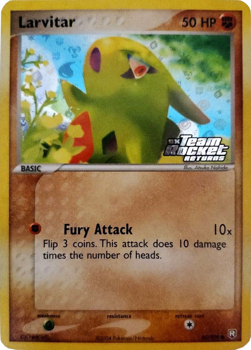Larvitar (62/109) (Stamped) [EX: Team Rocket Returns] | Dragon's Lair Comics and Fantasy Houston TX