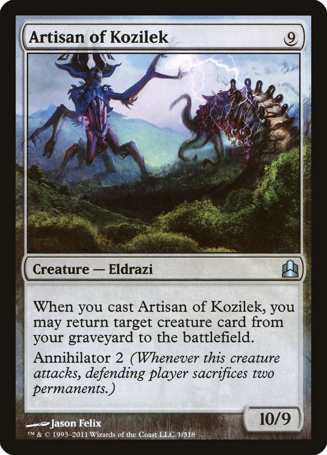 Artisan of Kozilek [Commander 2011] | Dragon's Lair Comics and Fantasy Houston TX