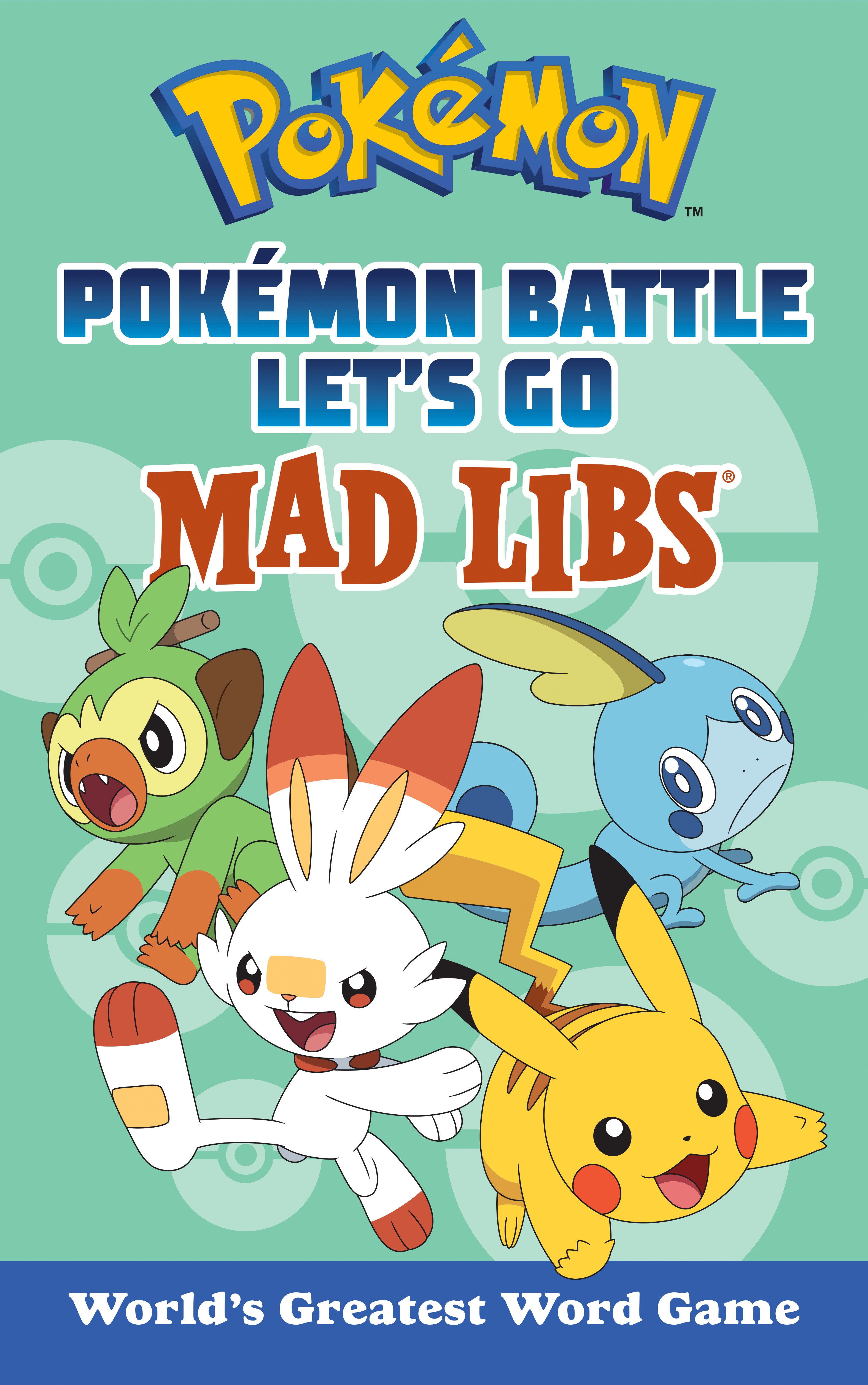 PokéMon Battle Let'S Go Mad Libs | Dragon's Lair Comics and Fantasy Houston TX