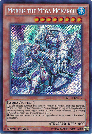 Mobius the Mega Monarch [MP14-EN217] Secret Rare | Dragon's Lair Comics and Fantasy Houston TX