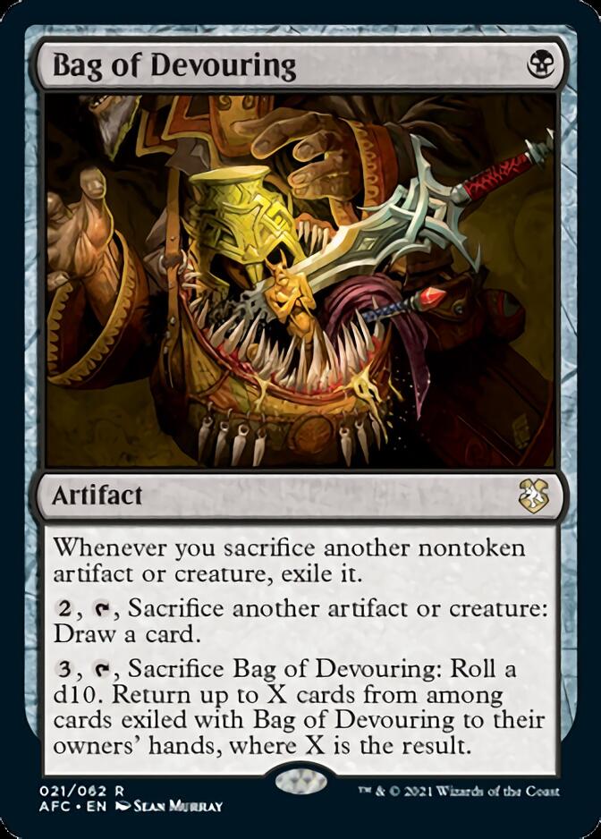 Bag of Devouring [Dungeons & Dragons: Adventures in the Forgotten Realms Commander] | Dragon's Lair Comics and Fantasy Houston TX
