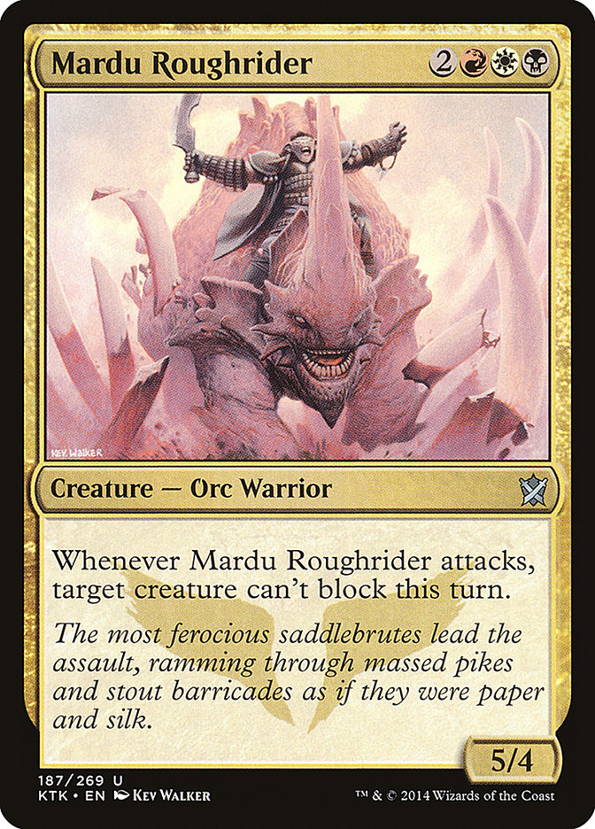 Mardu Roughrider [Khans of Tarkir] | Dragon's Lair Comics and Fantasy Houston TX