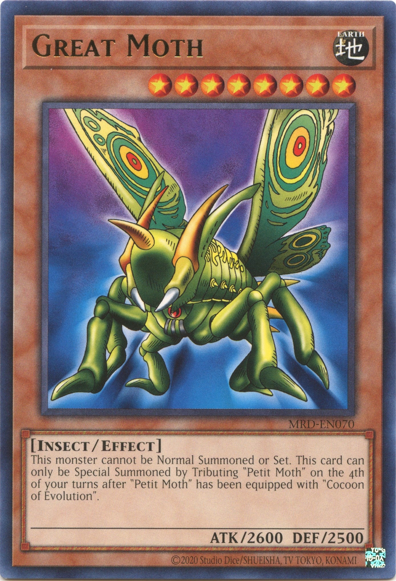 Great Moth (25th Anniversary) [MRD-EN070] Rare | Dragon's Lair Comics and Fantasy Houston TX