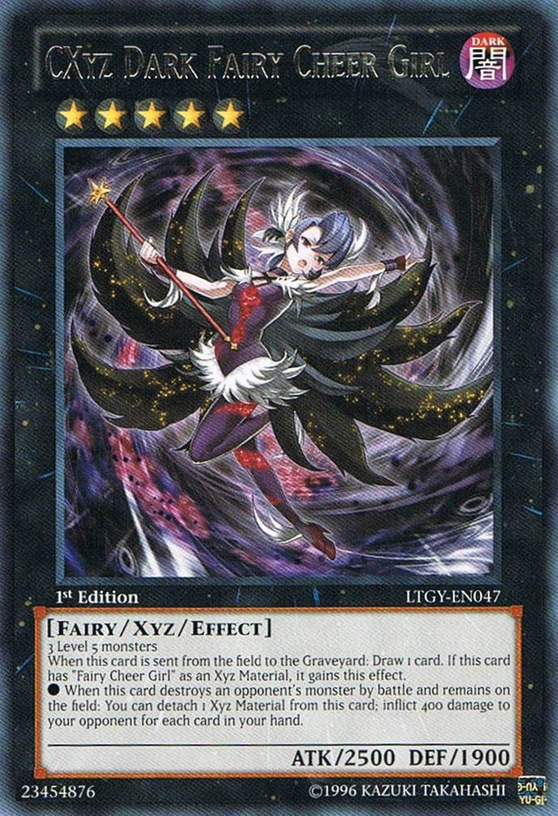 CXyz Dark Fairy Cheer Girl [LTGY-EN047] Rare | Dragon's Lair Comics and Fantasy Houston TX
