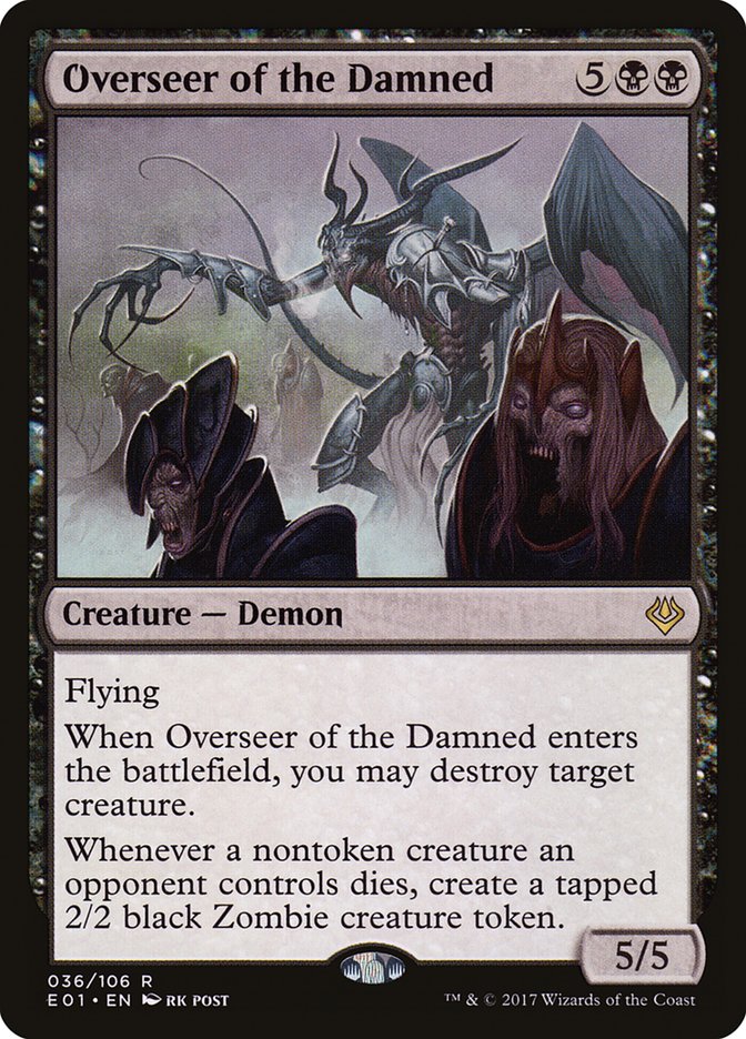 Overseer of the Damned [Archenemy: Nicol Bolas] | Dragon's Lair Comics and Fantasy Houston TX