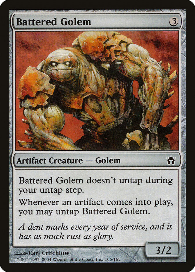 Battered Golem [Fifth Dawn] | Dragon's Lair Comics and Fantasy Houston TX