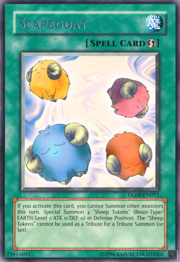 Scapegoat (Silver) [DL09-EN015] Rare | Dragon's Lair Comics and Fantasy Houston TX