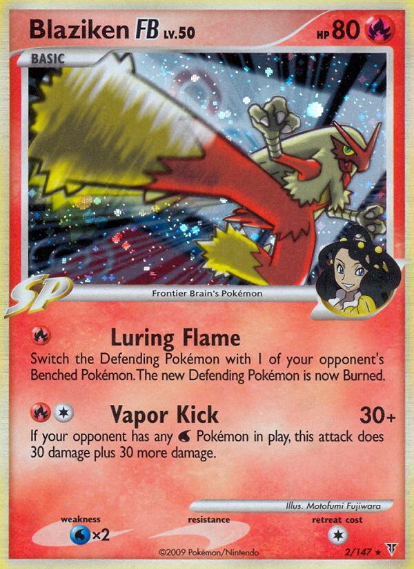 Blaziken FB (2/147) [Platinum: Supreme Victors] | Dragon's Lair Comics and Fantasy Houston TX