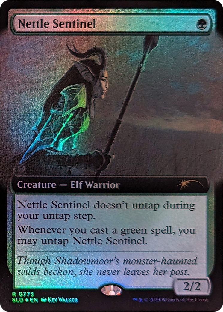 Nettle Sentinel (Extended Art) [Secret Lair Drop Series] | Dragon's Lair Comics and Fantasy Houston TX