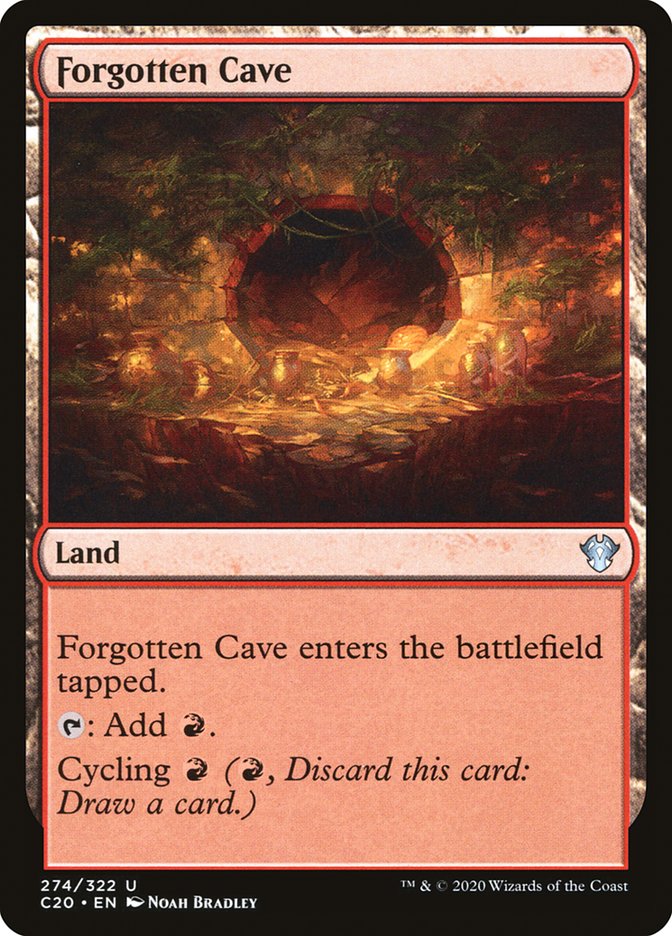 Forgotten Cave [Commander 2020] | Dragon's Lair Comics and Fantasy Houston TX