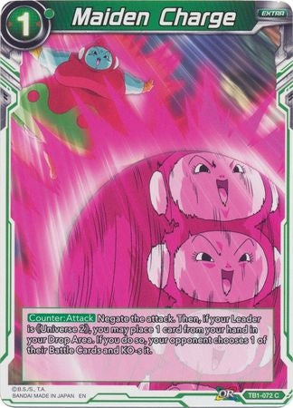 Maiden Charge (Reprint) (TB1-072) [Battle Evolution Booster] | Dragon's Lair Comics and Fantasy Houston TX