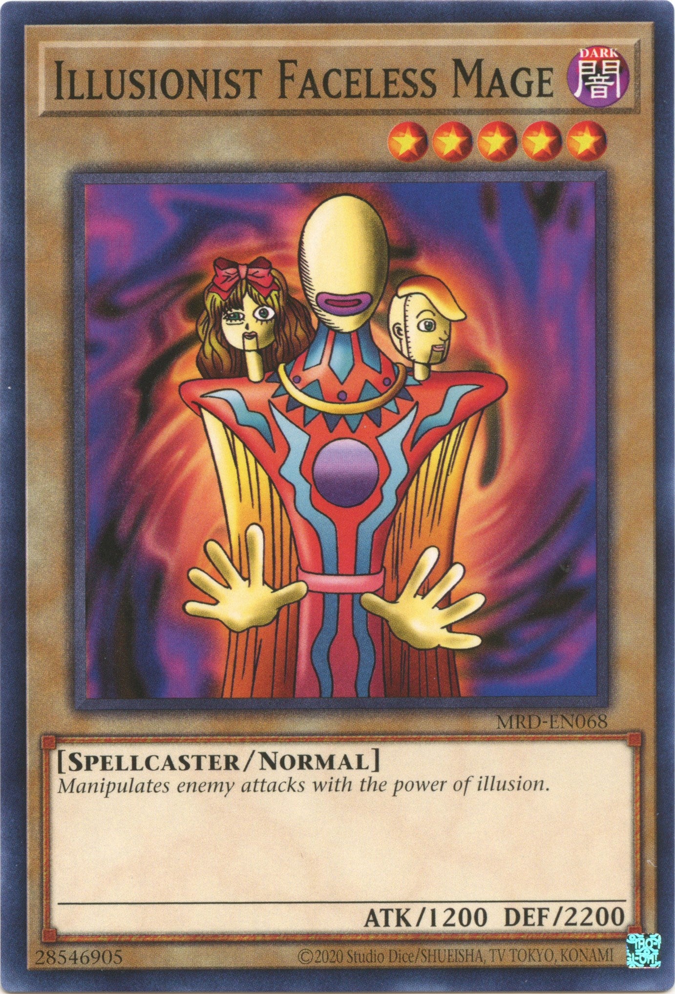 Illusionist Faceless Mage (25th Anniversary) [MRD-EN068] Common | Dragon's Lair Comics and Fantasy Houston TX