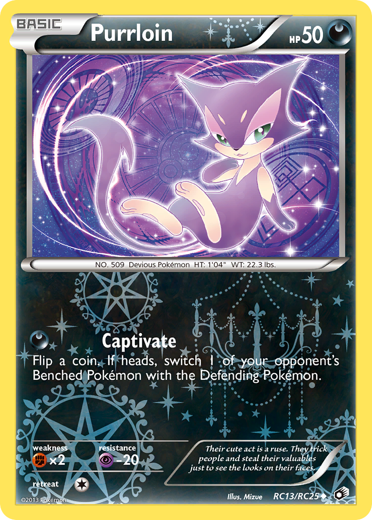 Purrloin (RC13/RC25) [Black & White: Legendary Treasures] | Dragon's Lair Comics and Fantasy Houston TX