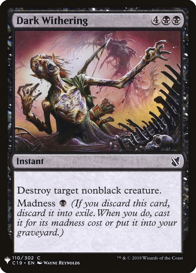 Dark Withering [Mystery Booster] | Dragon's Lair Comics and Fantasy Houston TX