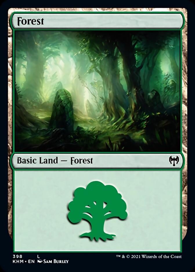 Forest (398) [Kaldheim] | Dragon's Lair Comics and Fantasy Houston TX