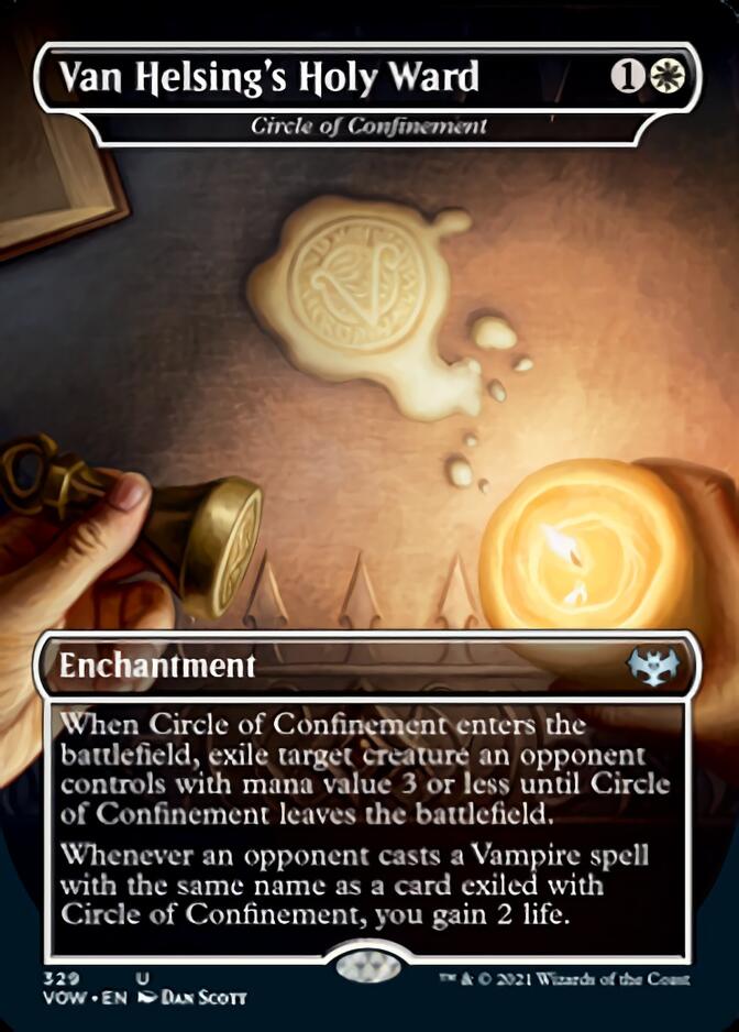Circle of Confinement - Van Helsing's Holy Ward [Innistrad: Crimson Vow] | Dragon's Lair Comics and Fantasy Houston TX