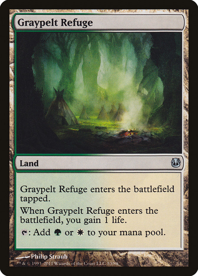 Graypelt Refuge [Duel Decks: Ajani vs. Nicol Bolas] | Dragon's Lair Comics and Fantasy Houston TX