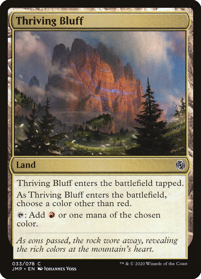 Thriving Bluff [Jumpstart] | Dragon's Lair Comics and Fantasy Houston TX