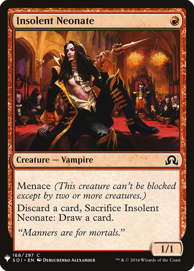 Insolent Neonate [Mystery Booster] | Dragon's Lair Comics and Fantasy Houston TX