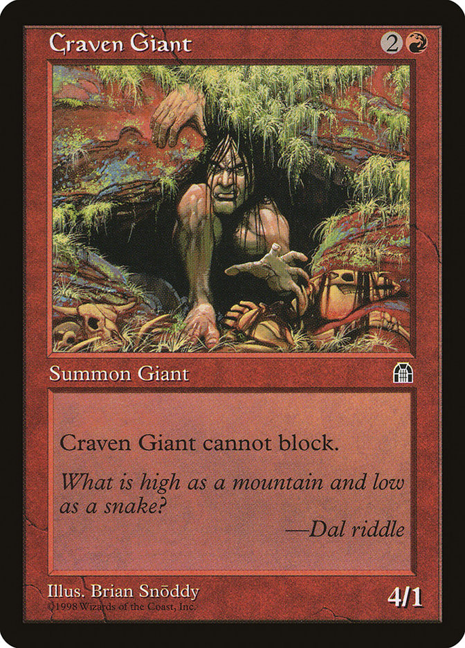 Craven Giant [Stronghold] | Dragon's Lair Comics and Fantasy Houston TX