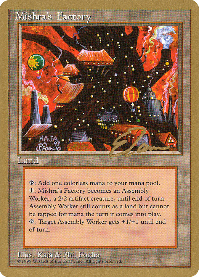 Mishra's Factory (Eric Tam) [Pro Tour Collector Set] | Dragon's Lair Comics and Fantasy Houston TX