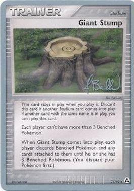 Giant Stump (75/92) (Eeveelutions - Jimmy Ballard) [World Championships 2006] | Dragon's Lair Comics and Fantasy Houston TX