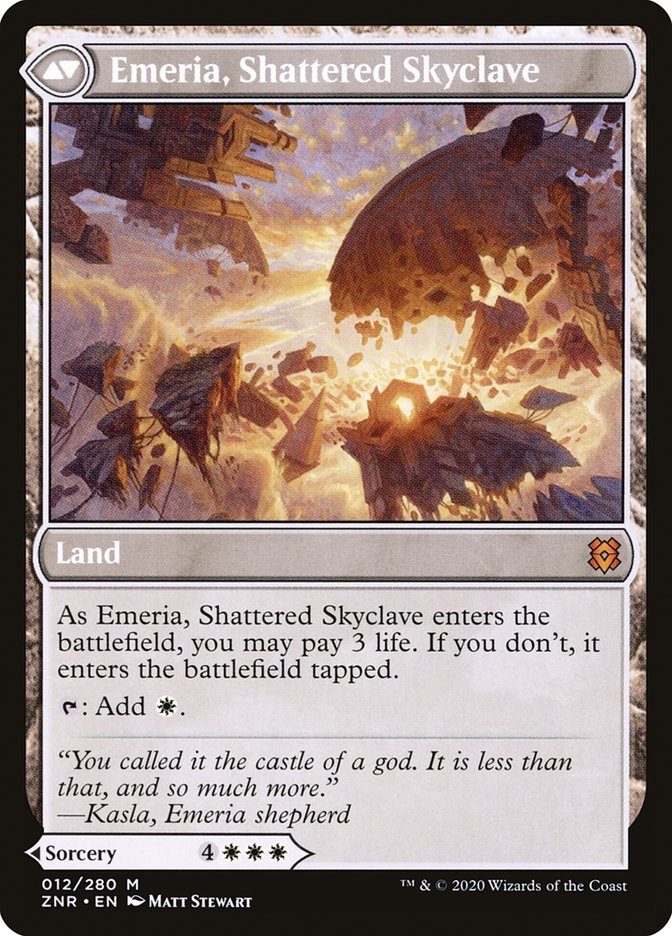 Emeria's Call // Emeria, Shattered Skyclave [Zendikar Rising] | Dragon's Lair Comics and Fantasy Houston TX