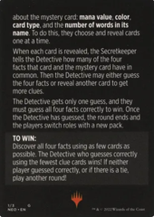 Booster Sleuth (Magic Minigame) [Kamigawa: Neon Dynasty Minigame] | Dragon's Lair Comics and Fantasy Houston TX