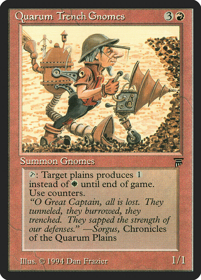 Quarum Trench Gnomes [Legends] | Dragon's Lair Comics and Fantasy Houston TX