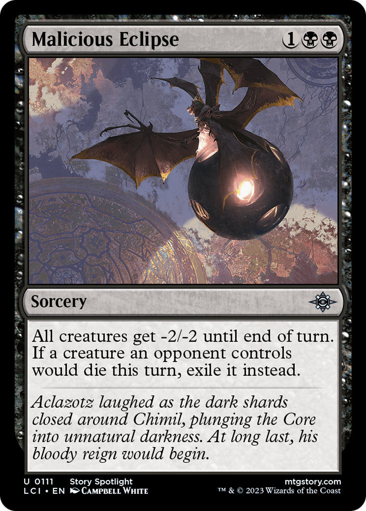 Malicious Eclipse [The Lost Caverns of Ixalan] | Dragon's Lair Comics and Fantasy Houston TX