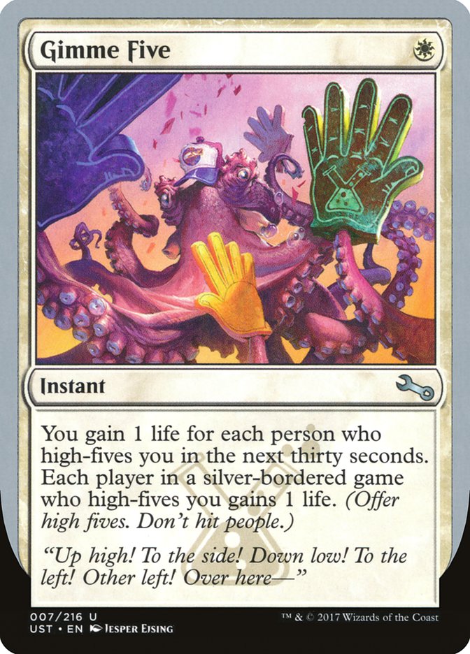 Gimme Five (7) [Unstable] | Odin's Place