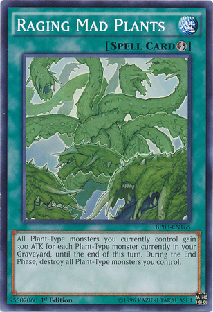 Raging Mad Plants [BP03-EN165] Common | Dragon's Lair Comics and Fantasy Houston TX
