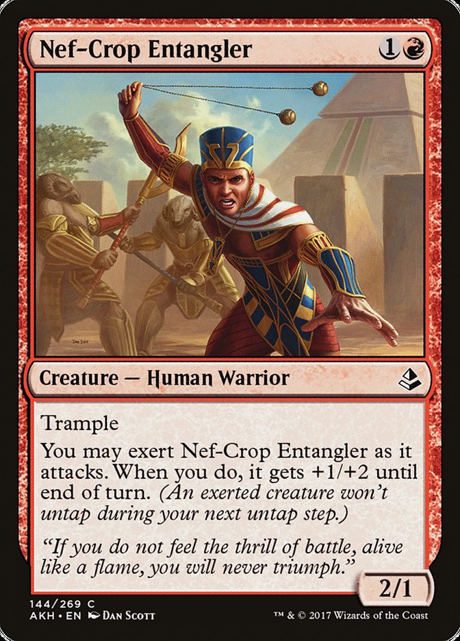 Nef-Crop Entangler [Amonkhet] | Dragon's Lair Comics and Fantasy Houston TX