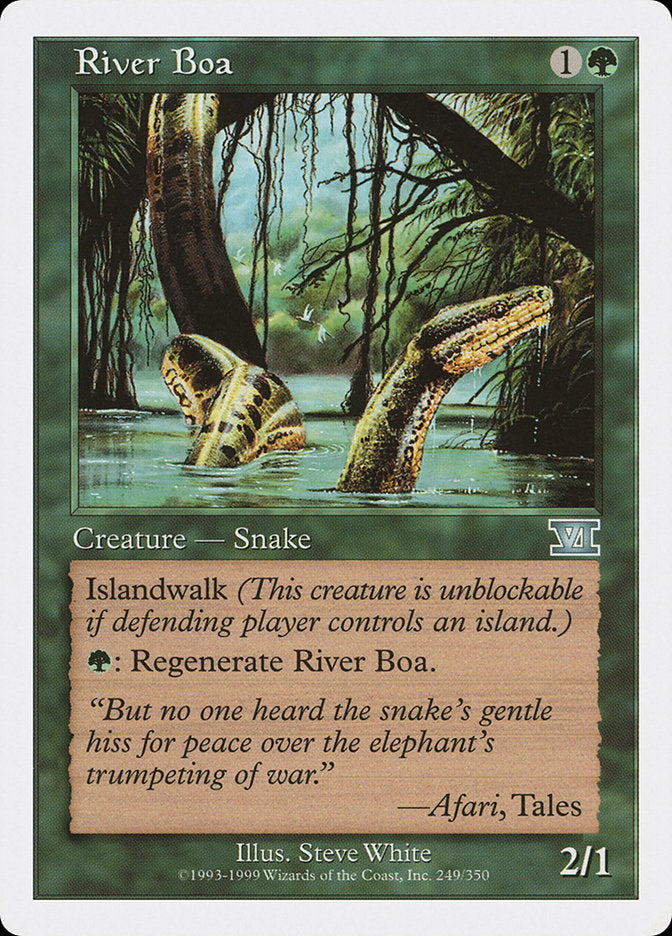 River Boa [Classic Sixth Edition] | Dragon's Lair Comics and Fantasy Houston TX