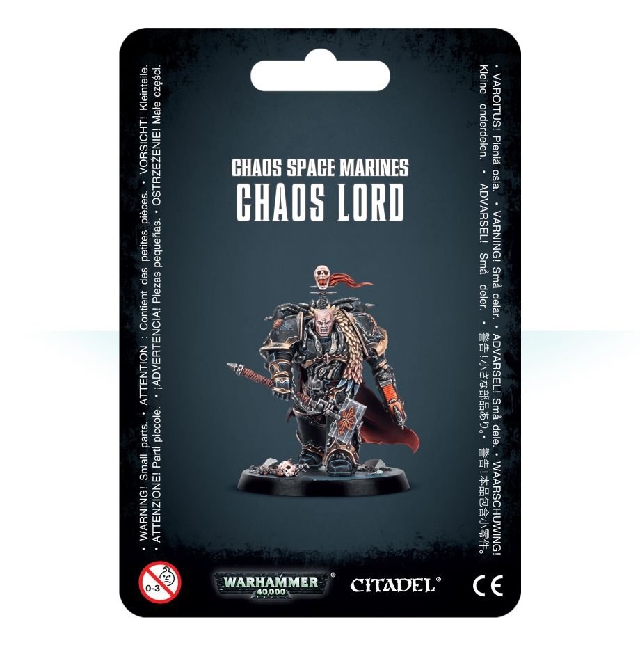 Warhammer 40K: Chaos Space Marines Chaos Lord | Dragon's Lair Comics and Fantasy Houston TX