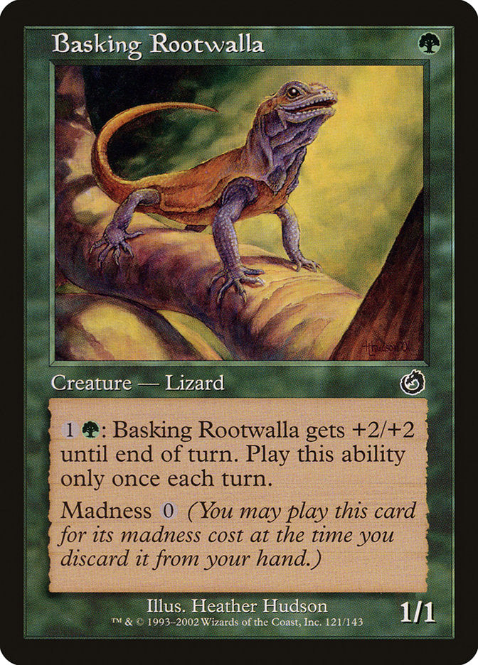 Basking Rootwalla [Torment] | Dragon's Lair Comics and Fantasy Houston TX