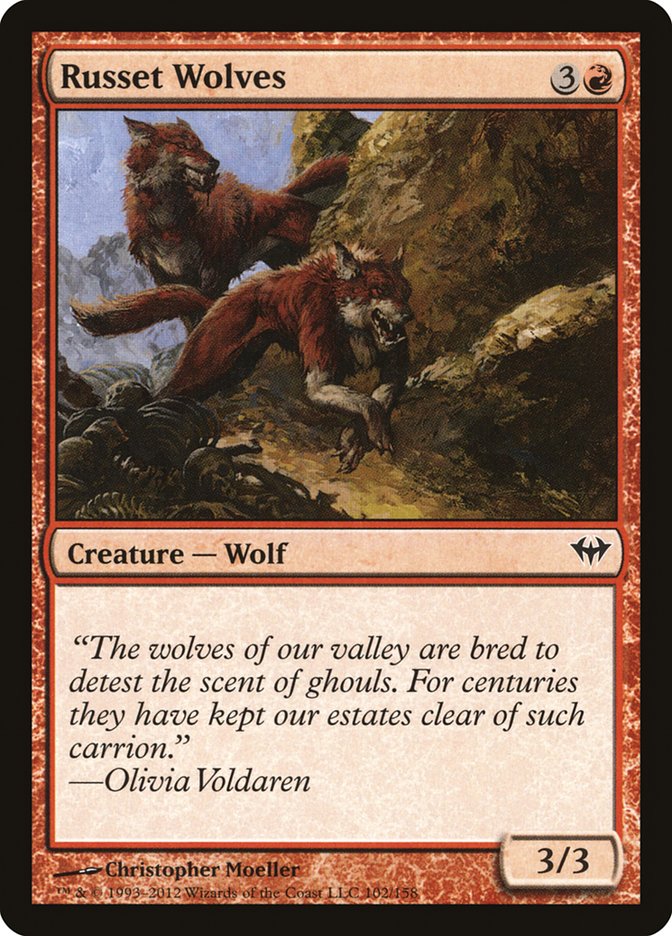 Russet Wolves [Dark Ascension] | Dragon's Lair Comics and Fantasy Houston TX