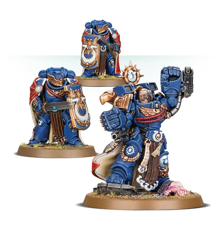 Warhammer 40K: Ultamarines Marneus Calgar with Victrix Honor Guard | Dragon's Lair Comics and Fantasy Houston TX
