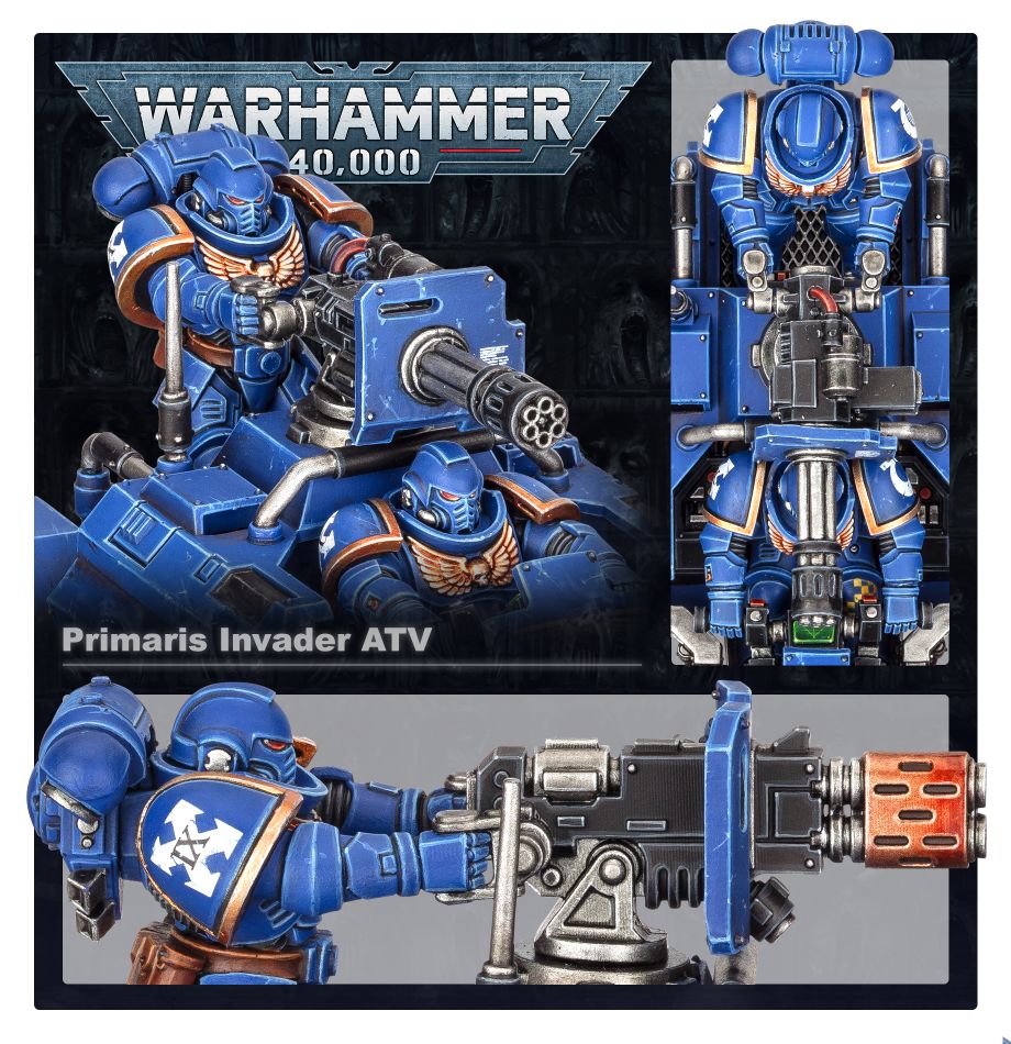Warhammer 40K: Space Marines Primaris Invader ATV | Dragon's Lair Comics and Fantasy Houston TX