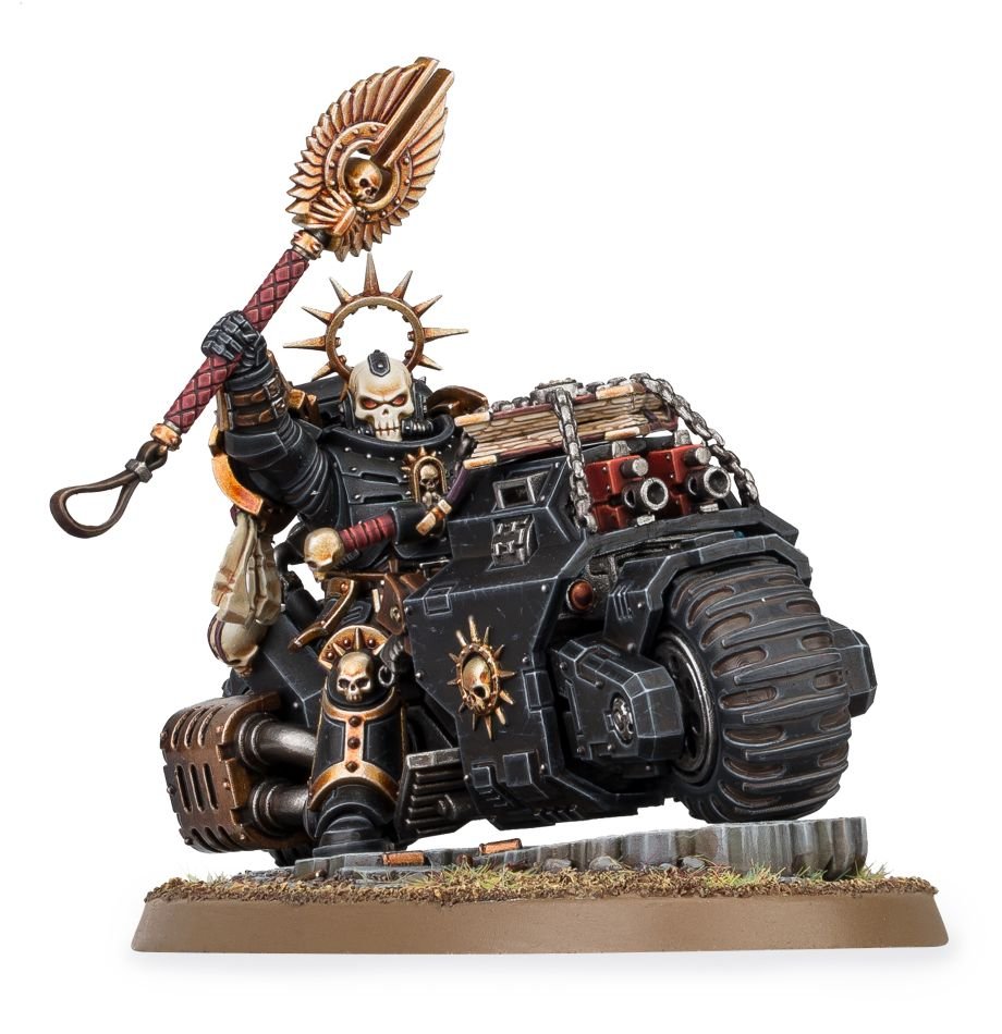 Warhammer 40K: Space Marines Primaris Chaplain on Bike | Dragon's Lair Comics and Fantasy Houston TX