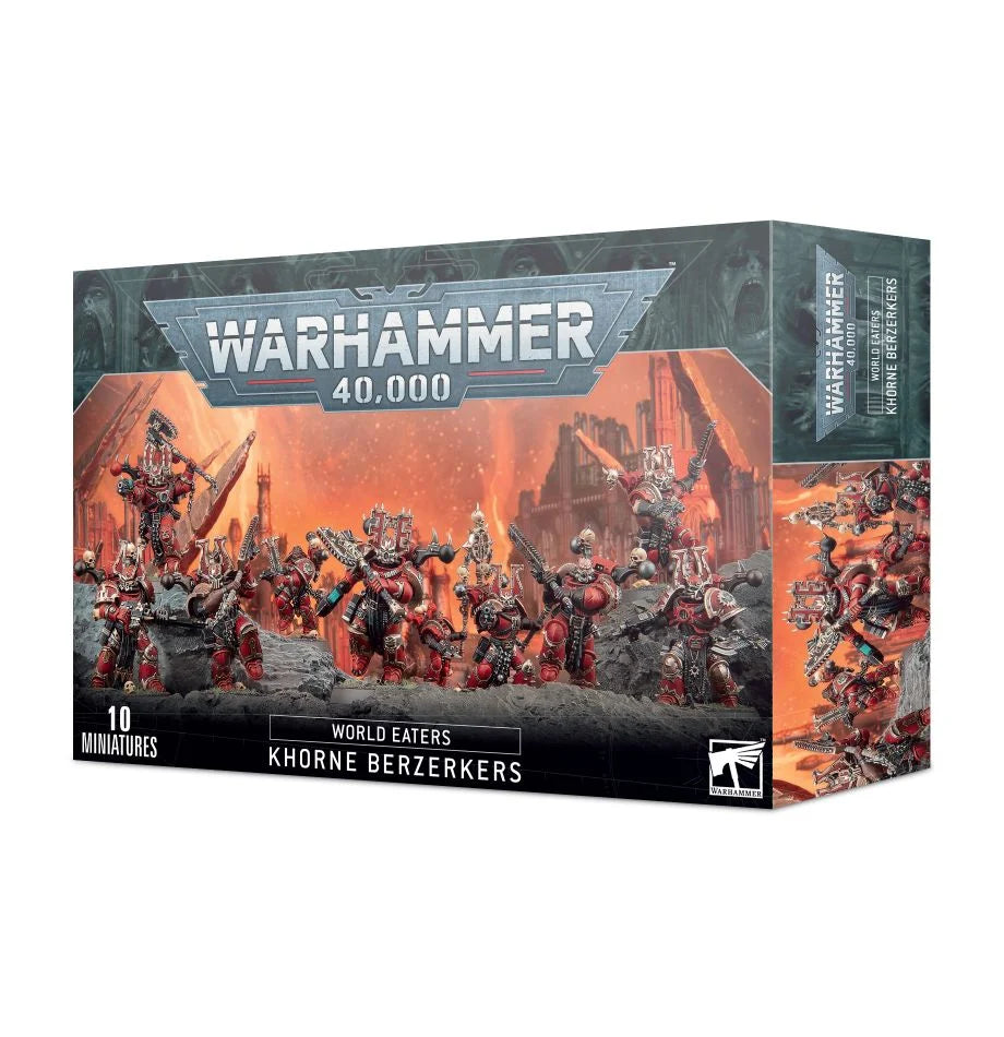Warhammer 40K: World Eaters Khorne Berzerkers | Dragon's Lair Comics and Fantasy Houston TX