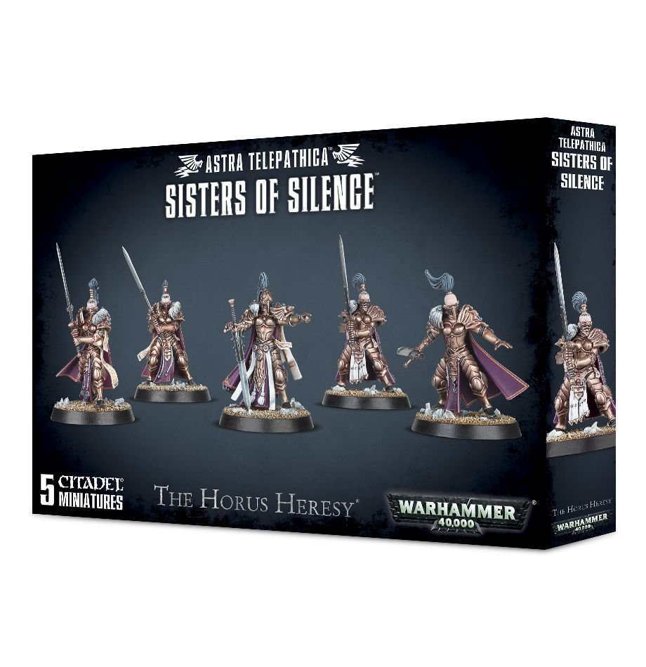 Warhammer 40K: Adeptus Custodes Sisters of Silence Prosecutor Squad | Odin's Place
