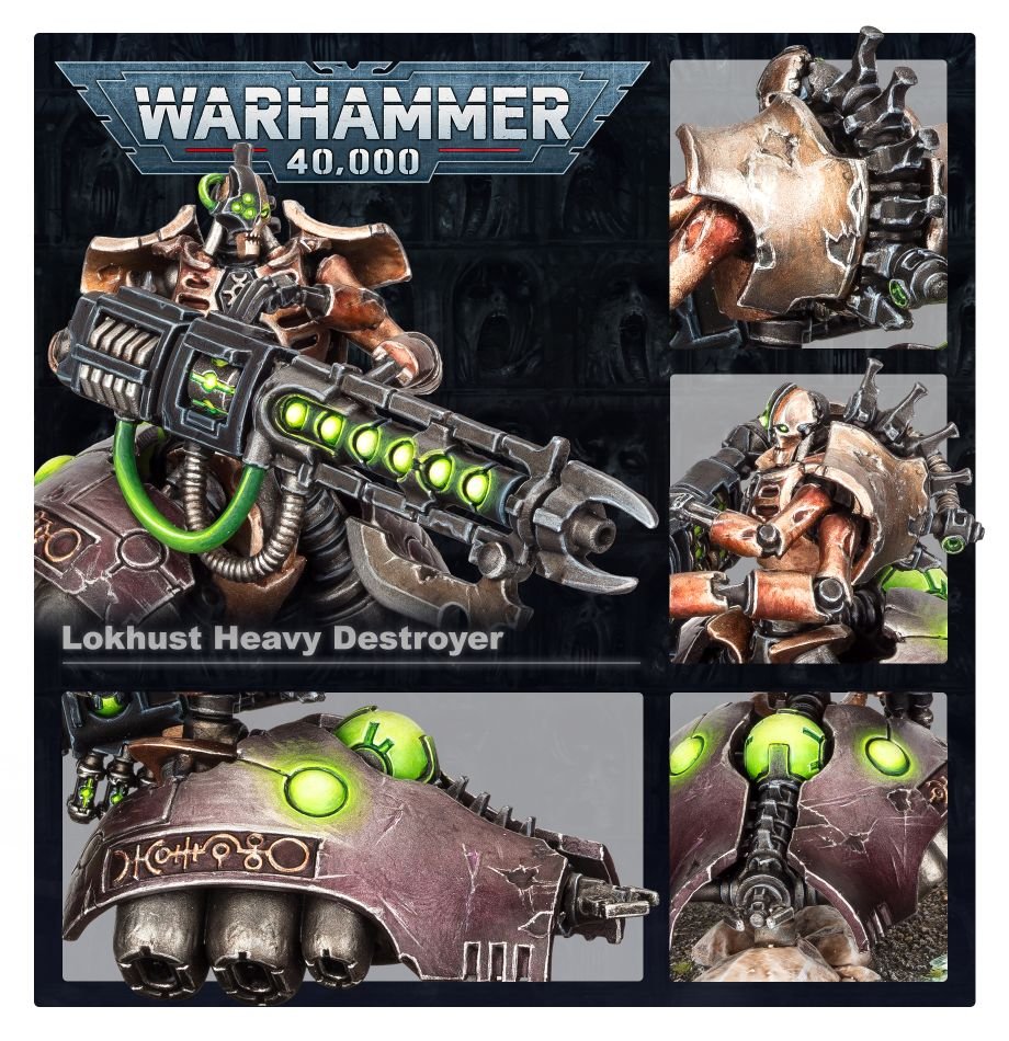 Warhammer 40K: Necrons Lokhust Heavy Destroyer | Dragon's Lair Comics and Fantasy Houston TX