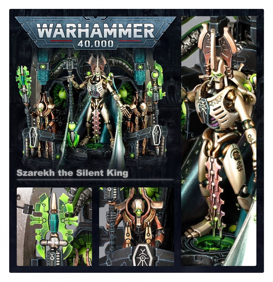 Warhammer 40k: Necrons Szarekh the Silent King | Dragon's Lair Comics and Fantasy Houston TX