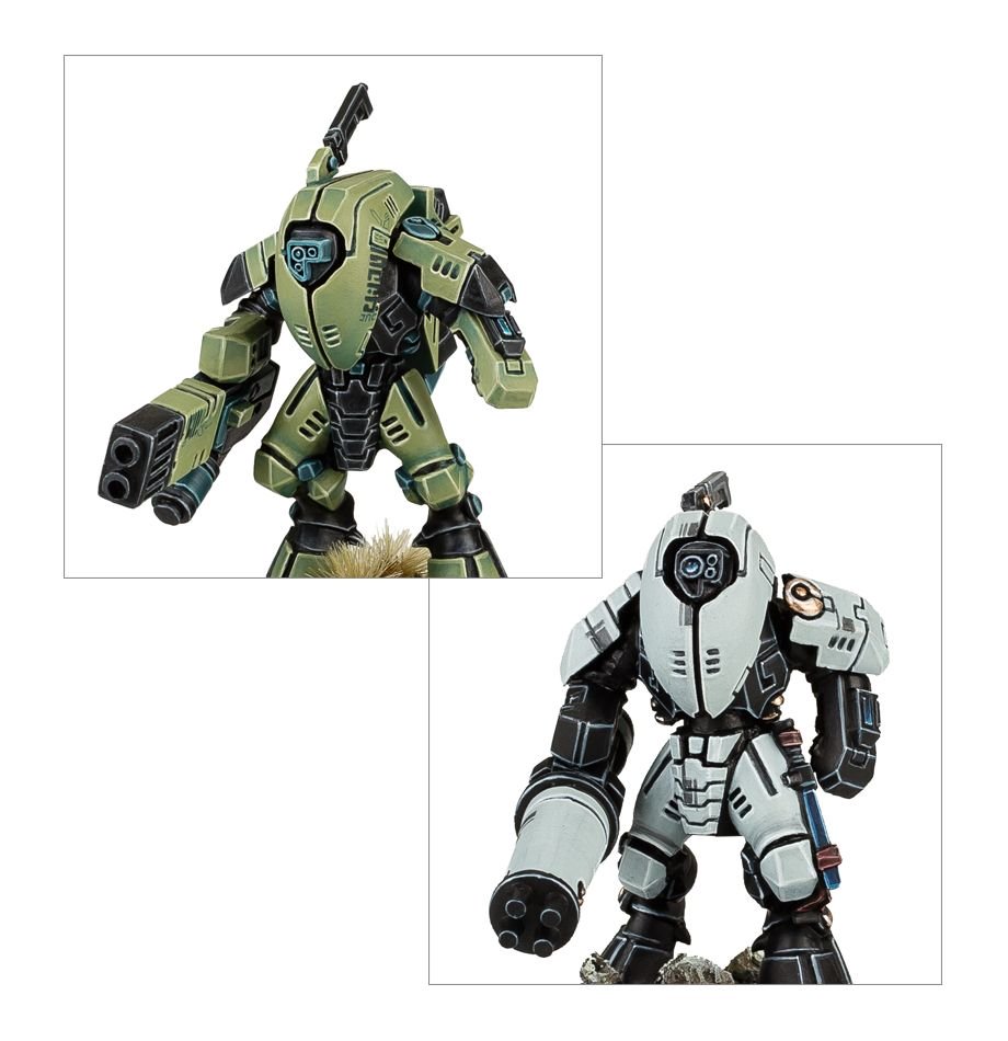 Warhammer 40K: Tau Empire XV25 Stealth Battlesuits | Dragon's Lair Comics and Fantasy Houston TX