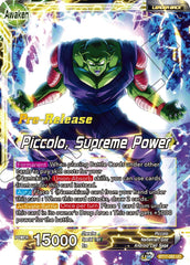 Piccolo // Piccolo, Supreme Power (BT17-082) [Ultimate Squad Prerelease Promos] | Dragon's Lair Comics and Fantasy Houston TX