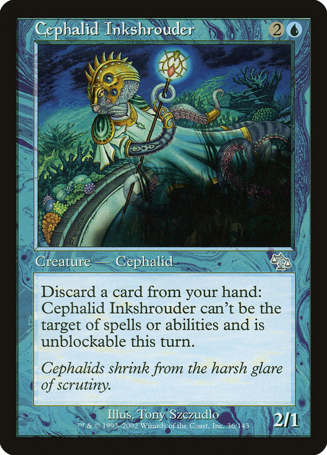 Cephalid Inkshrouder [Judgment] | Dragon's Lair Comics and Fantasy Houston TX